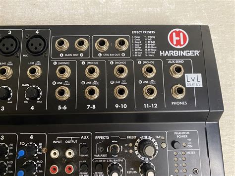 harbinger mixer l1202fx